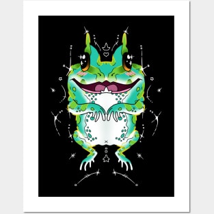 A toad-ally cute frog Posters and Art